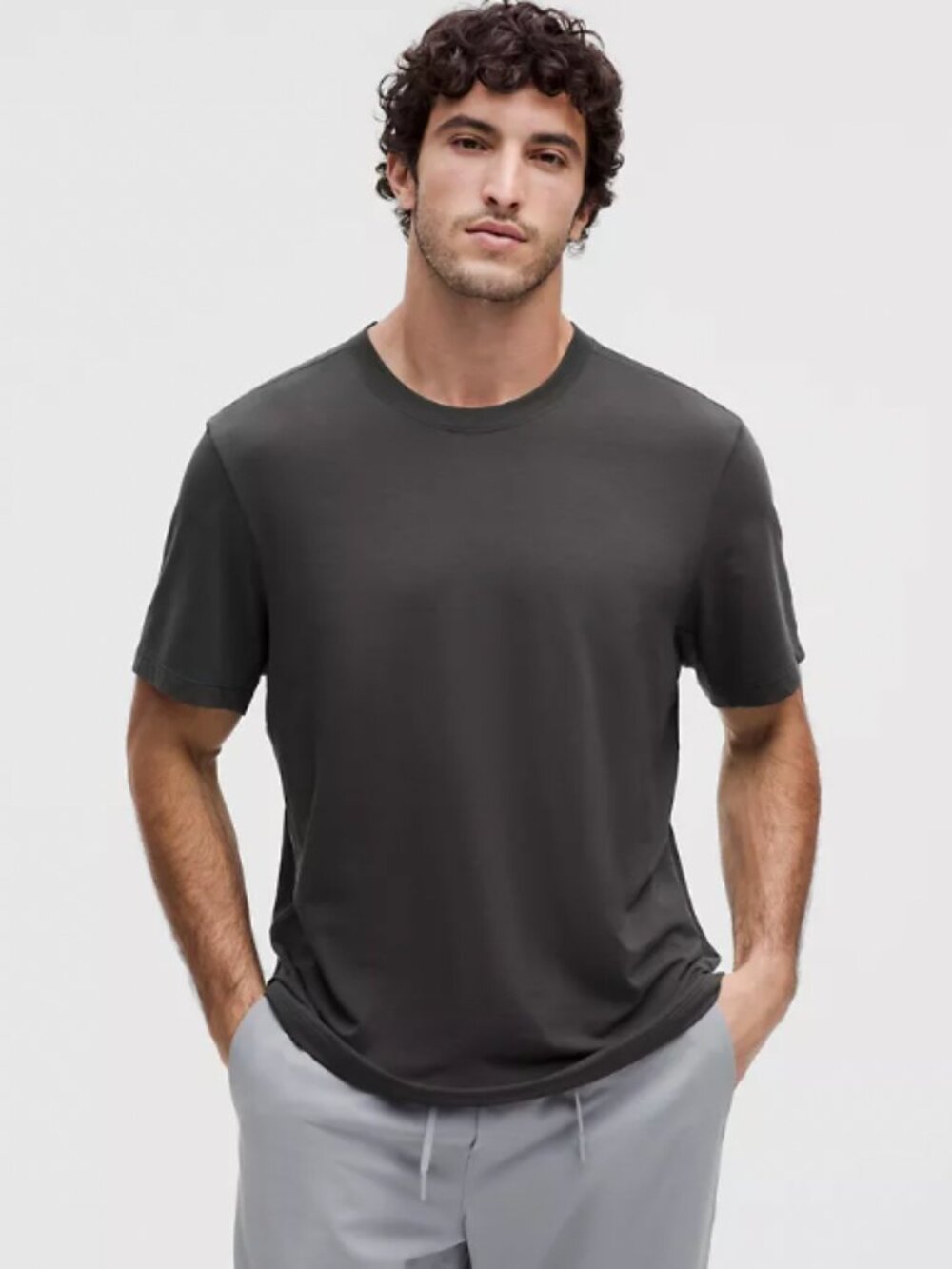 Lululemon Zeroed In Short-Sleeve Shirt - Graphite Grey